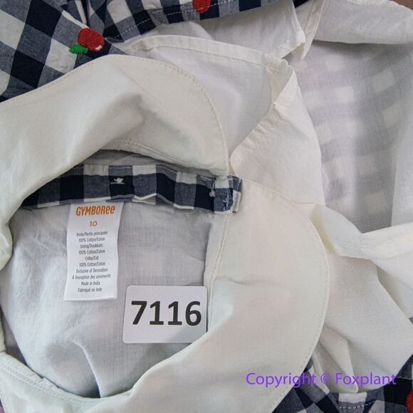 New! Gymboree Baby Girls' and Toddler Short Sleeve Woven Shirts, size 10 - Picture 12 of 14
